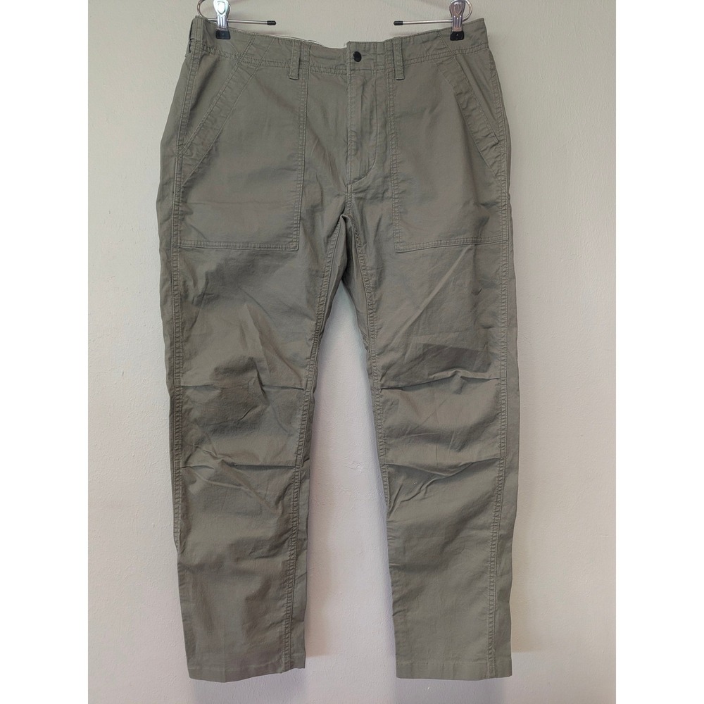 Relwen Supply Pants Mens 34 Olive Green Military Fatigue Utility Stretch